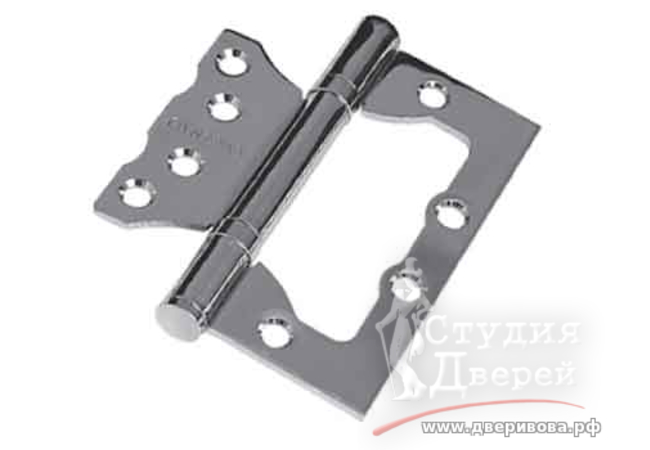 Петля без врезки ARSENAL 100*75*2,5 2BB PC хром